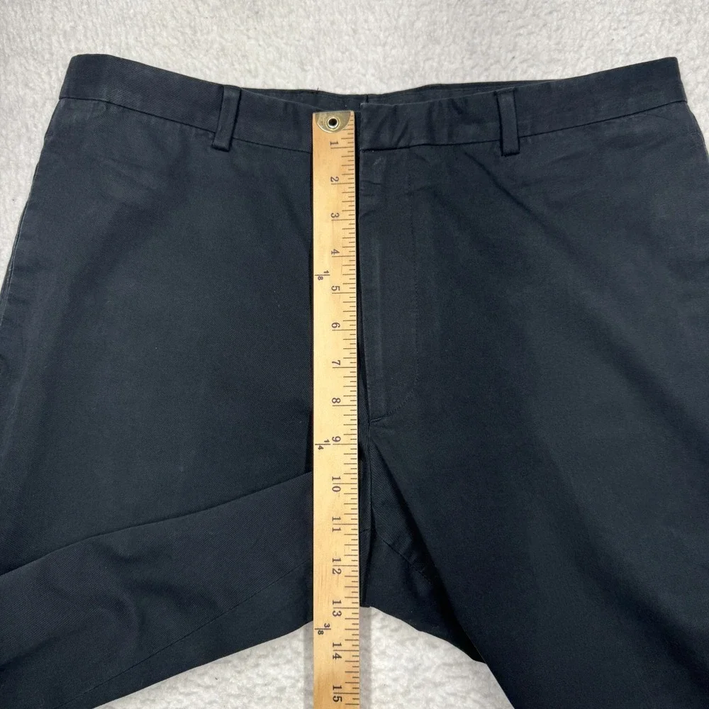 Banana Republic Wide Leg Casual Dress Pants Trousers Black Men's Size‎ 34x30